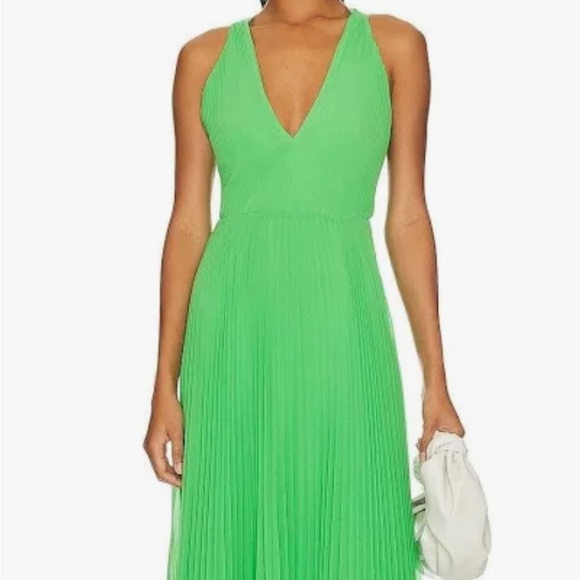 Milly Kelly Green maxi dress - Picture 7 of 7
